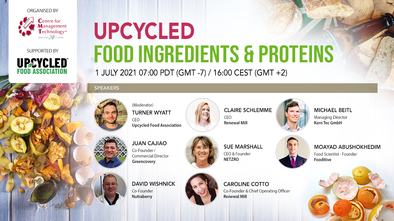 Upcycled Food Ingredients & Proteins-Virtual- Event | Conference | Summit