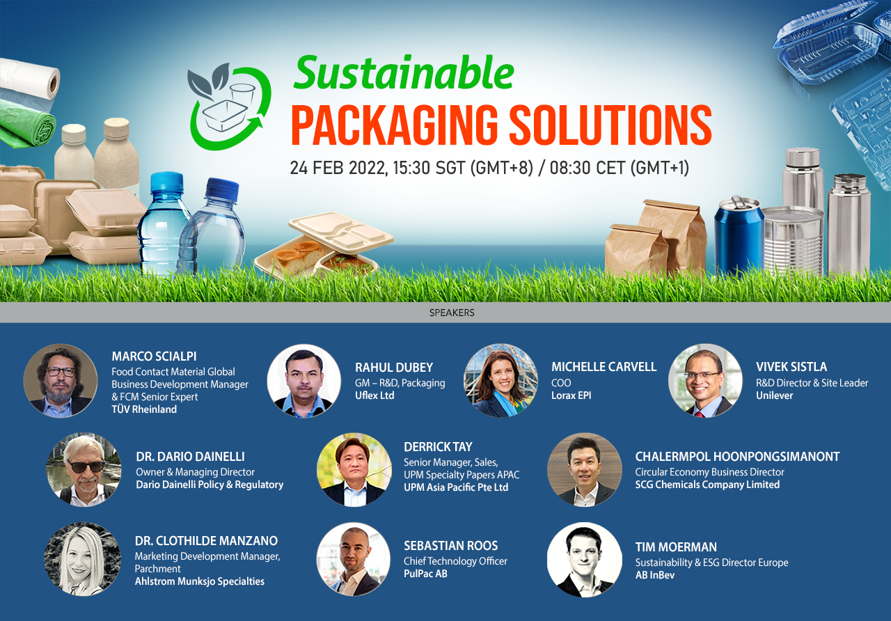 Sustainable Packaging SolutionsVirtual Event Conference Summit